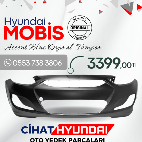 ACCENT BLUE ORJİNAL SIFIR ÖN TAMPON